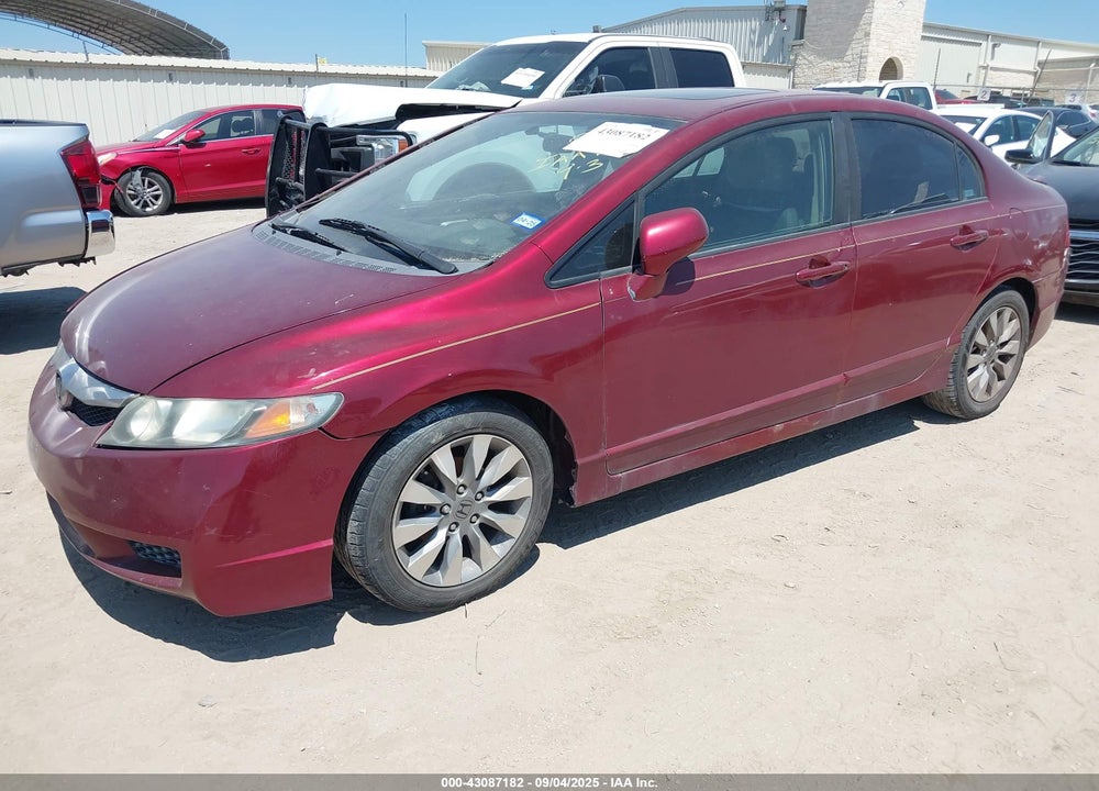 2009 HONDA CIVIC VIN: 19XFA16849E048258