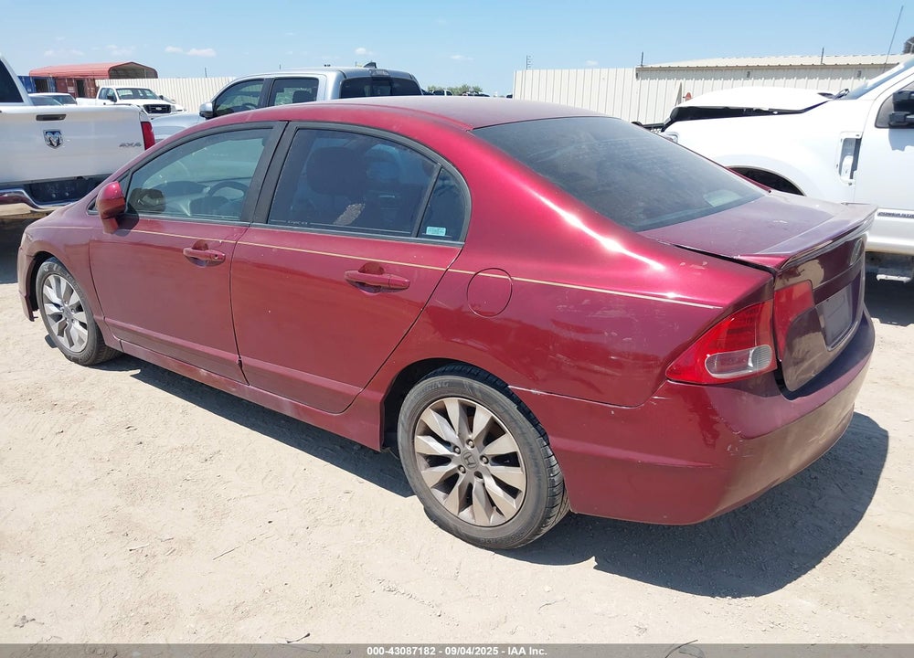 2009 HONDA CIVIC VIN: 19XFA16849E048258