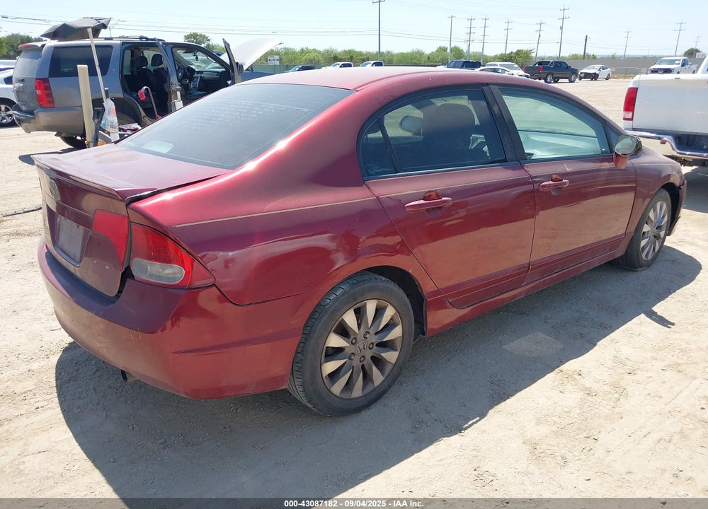 2009 HONDA CIVIC VIN: 19XFA16849E048258
