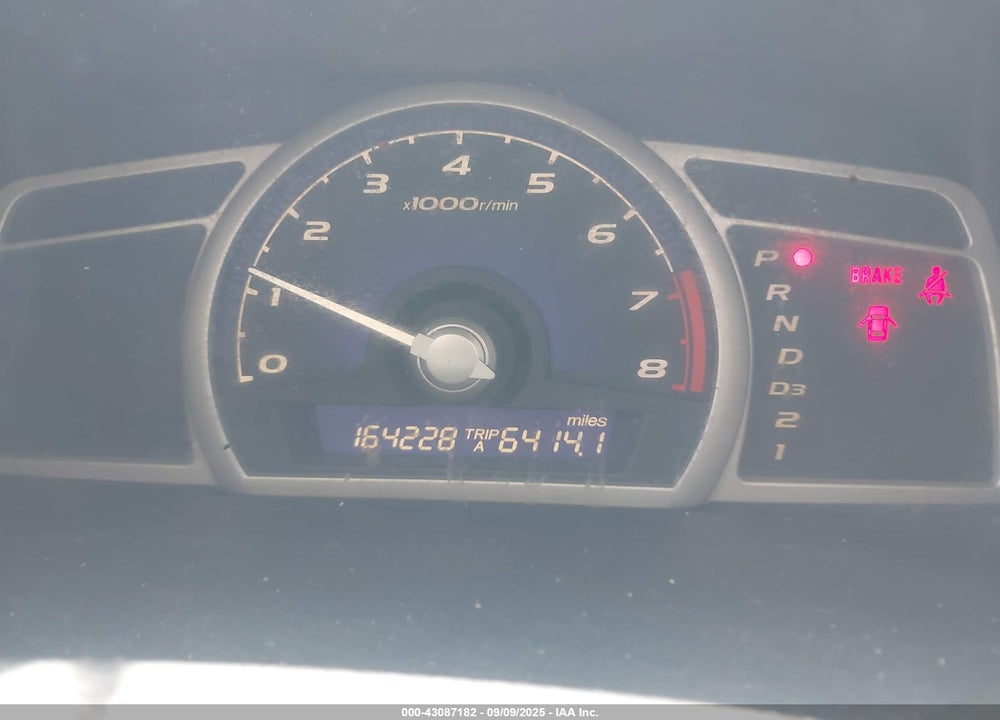 2009 HONDA CIVIC VIN: 19XFA16849E048258