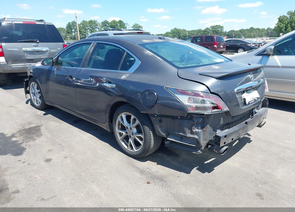 2012 NISSAN MAXIMA VIN: 1N4AA5AP7CC808574