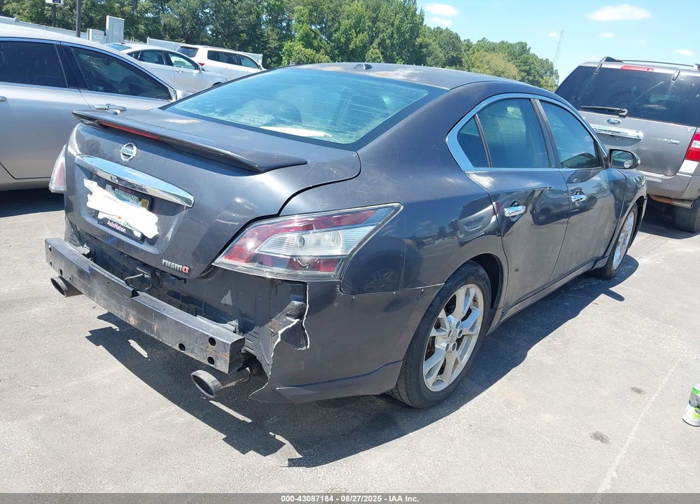 2012 NISSAN MAXIMA VIN: 1N4AA5AP7CC808574
