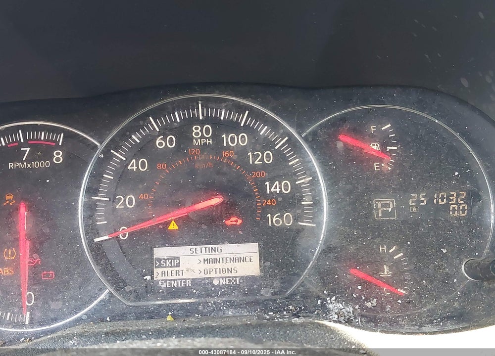 2012 NISSAN MAXIMA VIN: 1N4AA5AP7CC808574