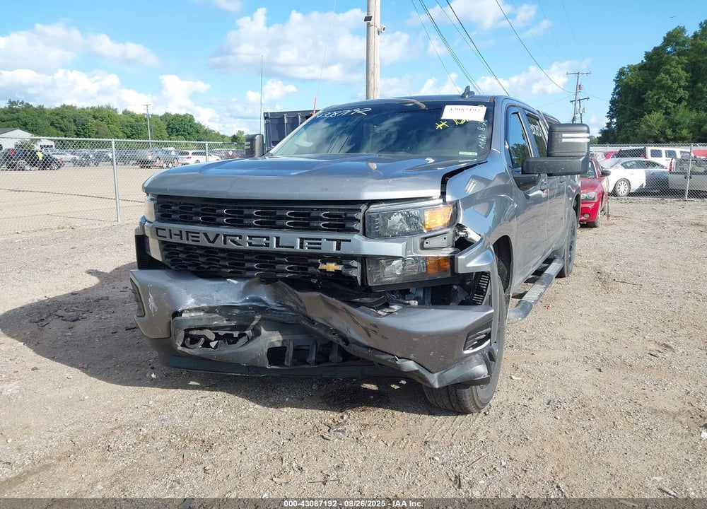 2021 CHEVROLET SILVERADO 1500 VIN: 1GCPYBEK5MZ422702