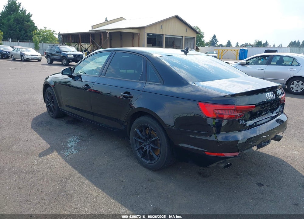 2017 AUDI A4 VIN: WAUANAF48HN042482