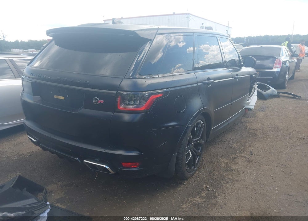 2022 LAND ROVER RANGE ROVER SPORT VIN: SALWZ2RE9NA221603