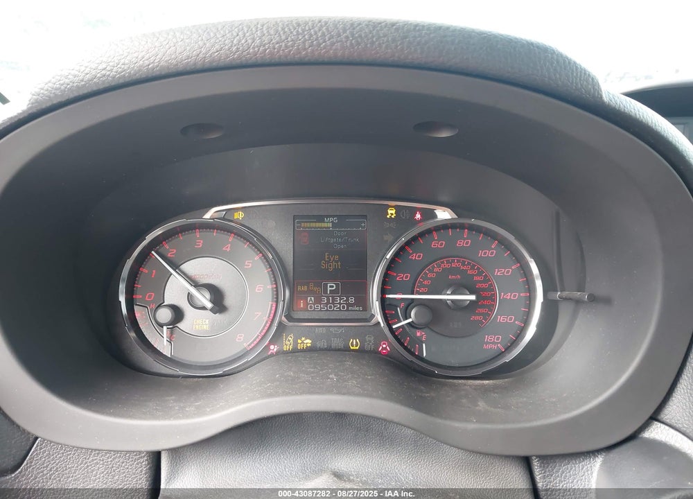 2017 SUBARU WRX VIN: JF1VA1N62H8805233