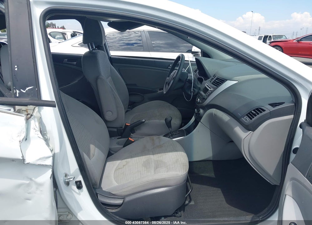 2016 HYUNDAI ACCENT VIN: KMHCT4AEXGU036301