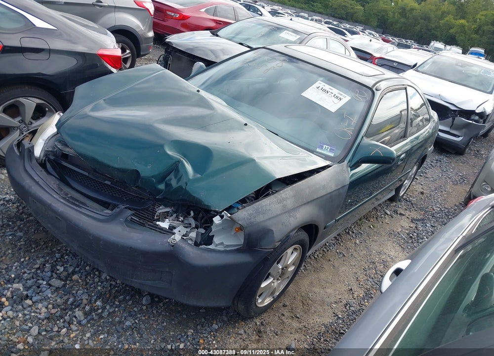 2000 HONDA CIVIC EX VIN: 1HGEJ8243YL097045