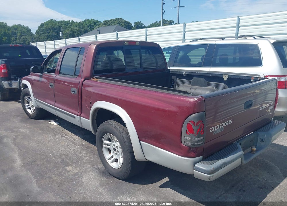 2003 DODGE DAKOTA SLT VIN: 1D7HL48X13S132234