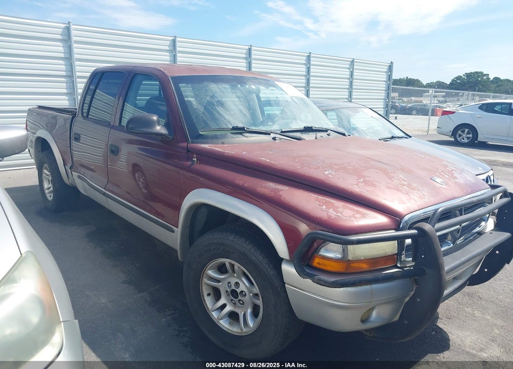 2003 DODGE DAKOTA SLT VIN: 1D7HL48X13S132234