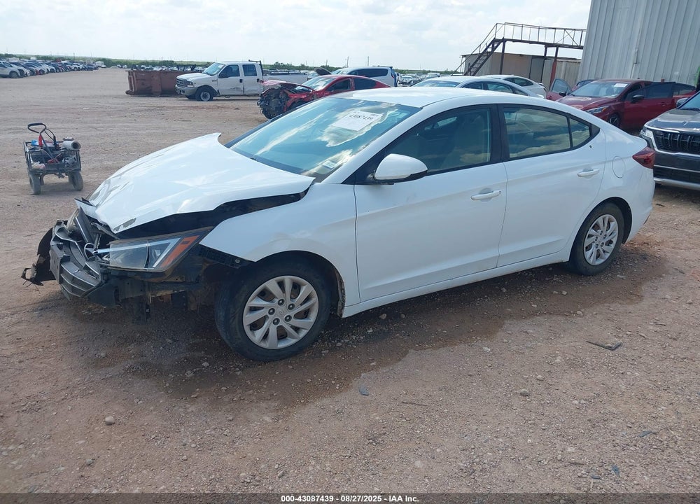 2019 HYUNDAI ELANTRA SE VIN: 5NPD74LF4KH461146