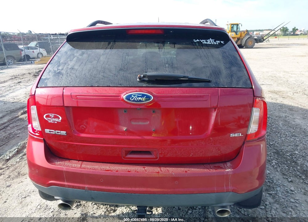 2013 FORD EDGE SEL VIN: 2FMDK3JC8DBC60958