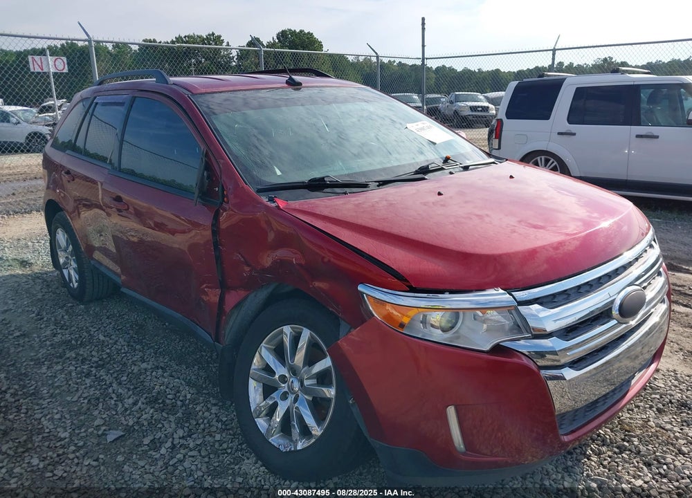 2013 FORD EDGE SEL VIN: 2FMDK3JC8DBC60958