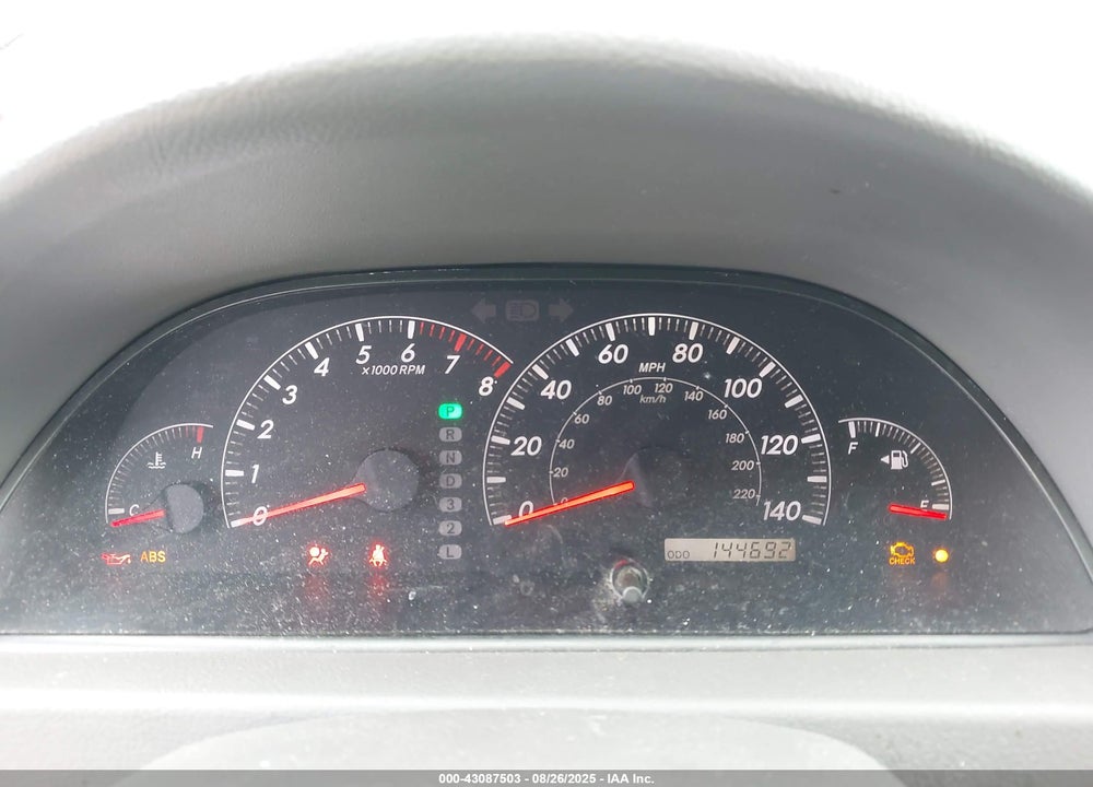 2004 TOYOTA CAMRY LE VIN: 4T1BE32KX4U835382