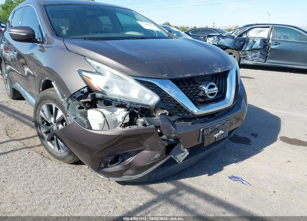 2015 NISSAN MURANO S VIN: 5N1AZ2MH4FN278963