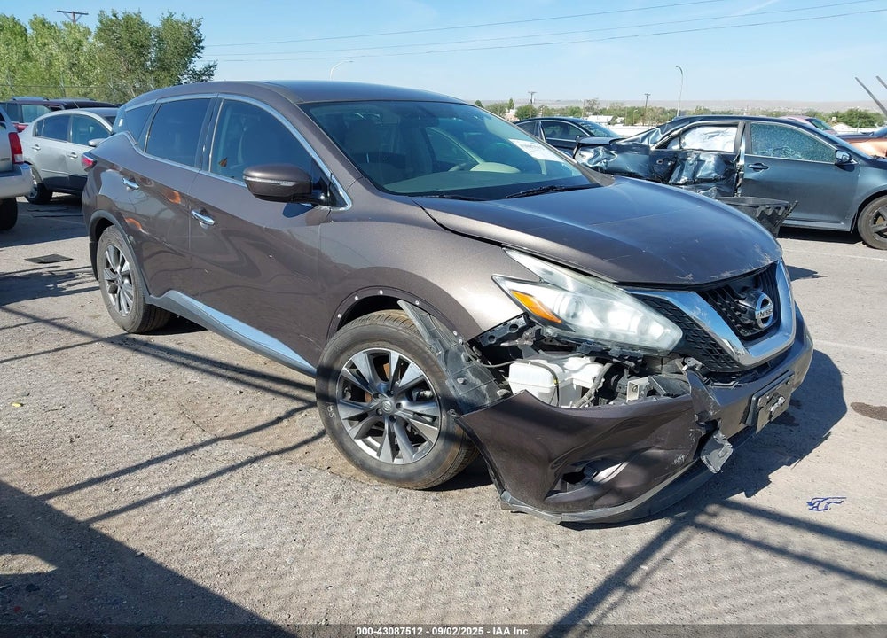 2015 NISSAN MURANO S VIN: 5N1AZ2MH4FN278963