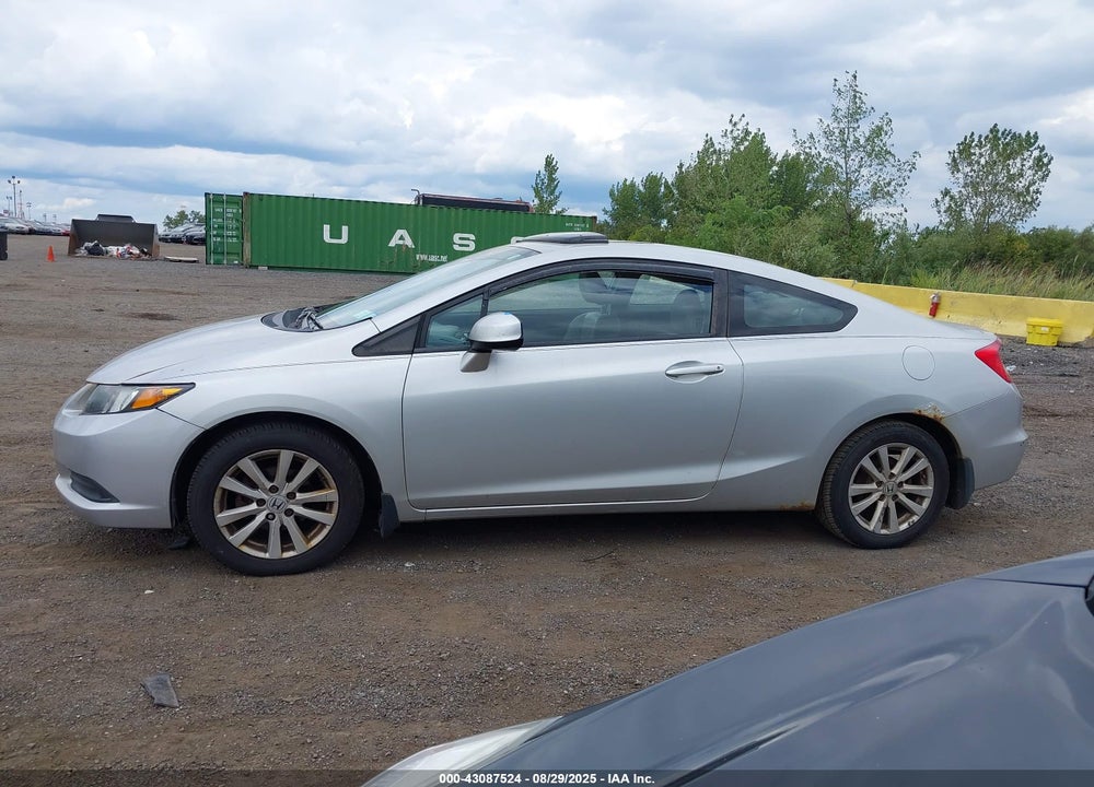 2012 HONDA CIVIC VIN: 2HGFG3B0XCH501340