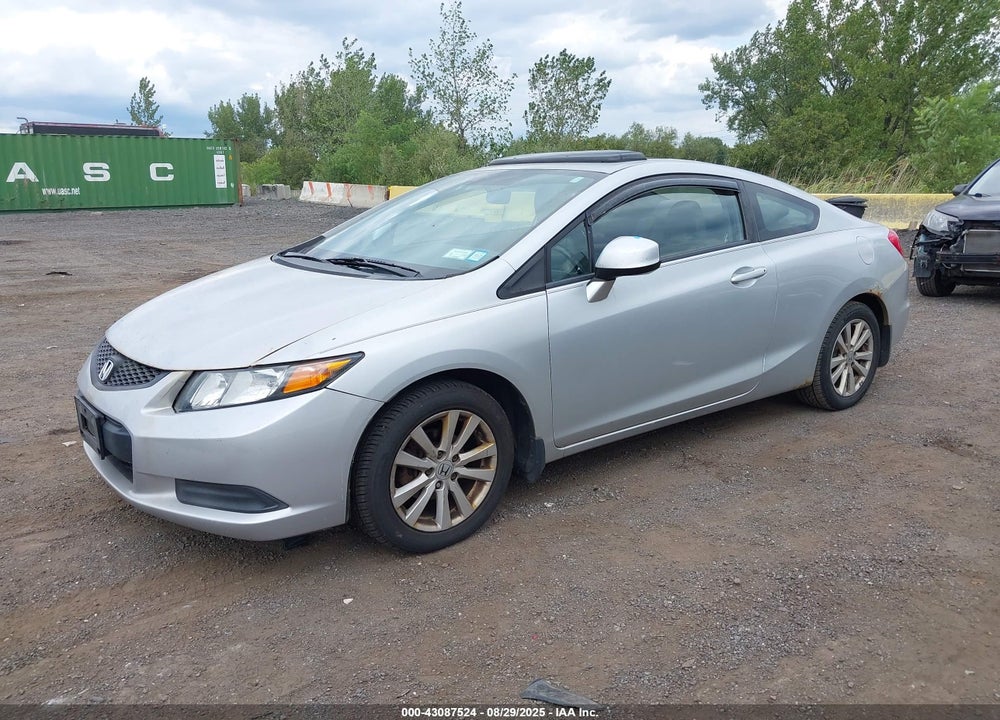 2012 HONDA CIVIC VIN: 2HGFG3B0XCH501340