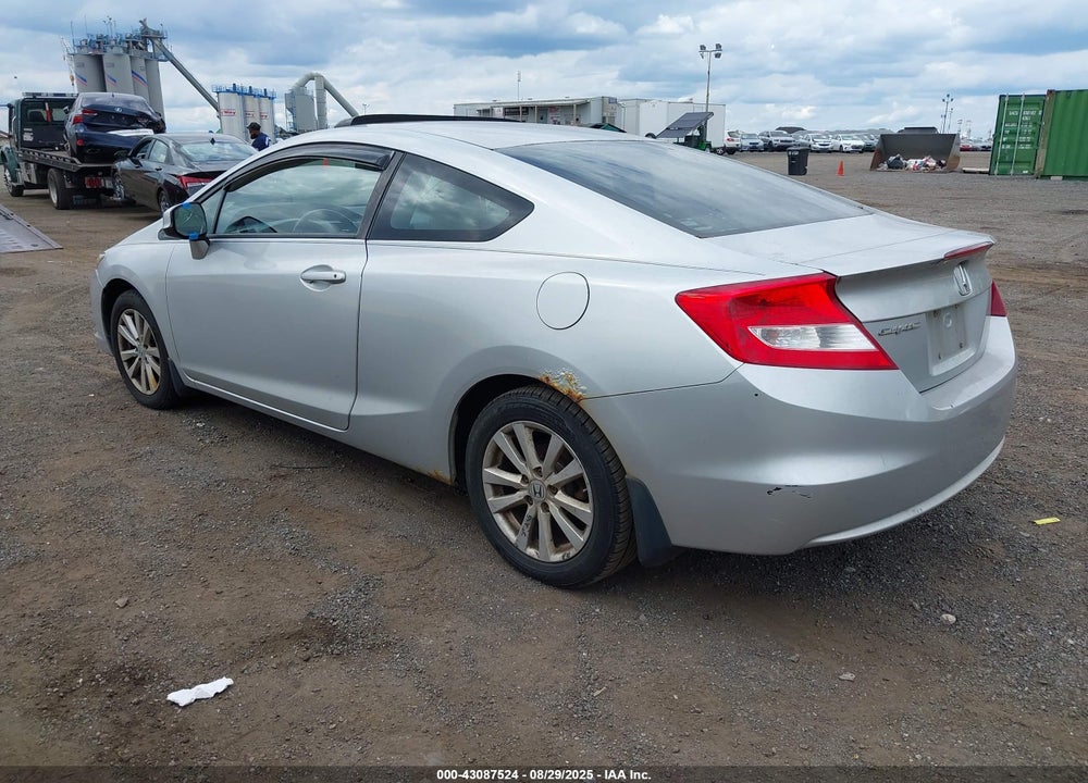 2012 HONDA CIVIC VIN: 2HGFG3B0XCH501340