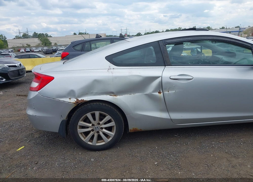 2012 HONDA CIVIC VIN: 2HGFG3B0XCH501340