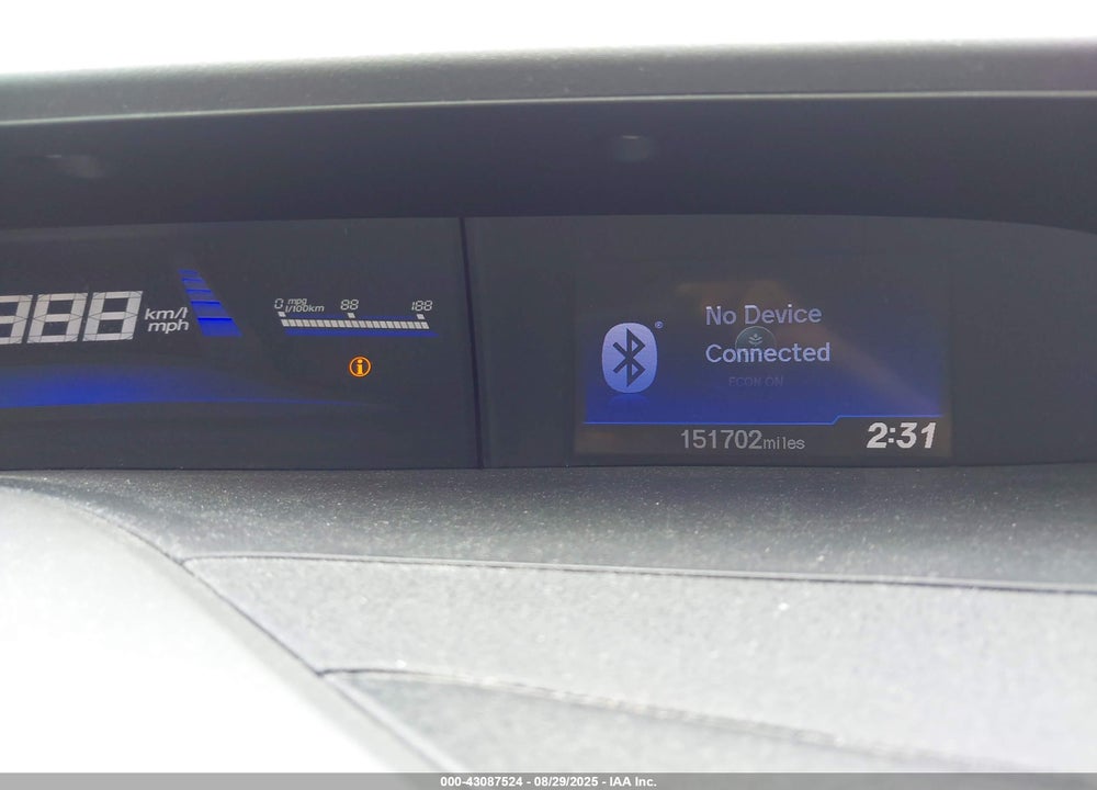 2012 HONDA CIVIC VIN: 2HGFG3B0XCH501340