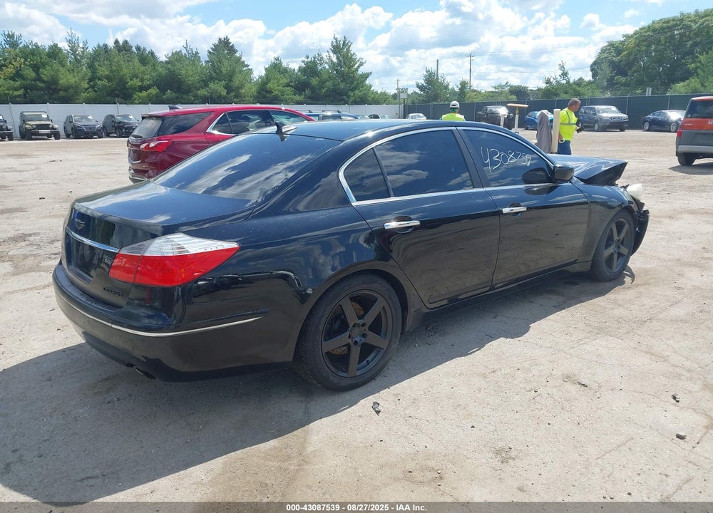 2009 HYUNDAI GENESIS VIN: KMHGC46E49U026263