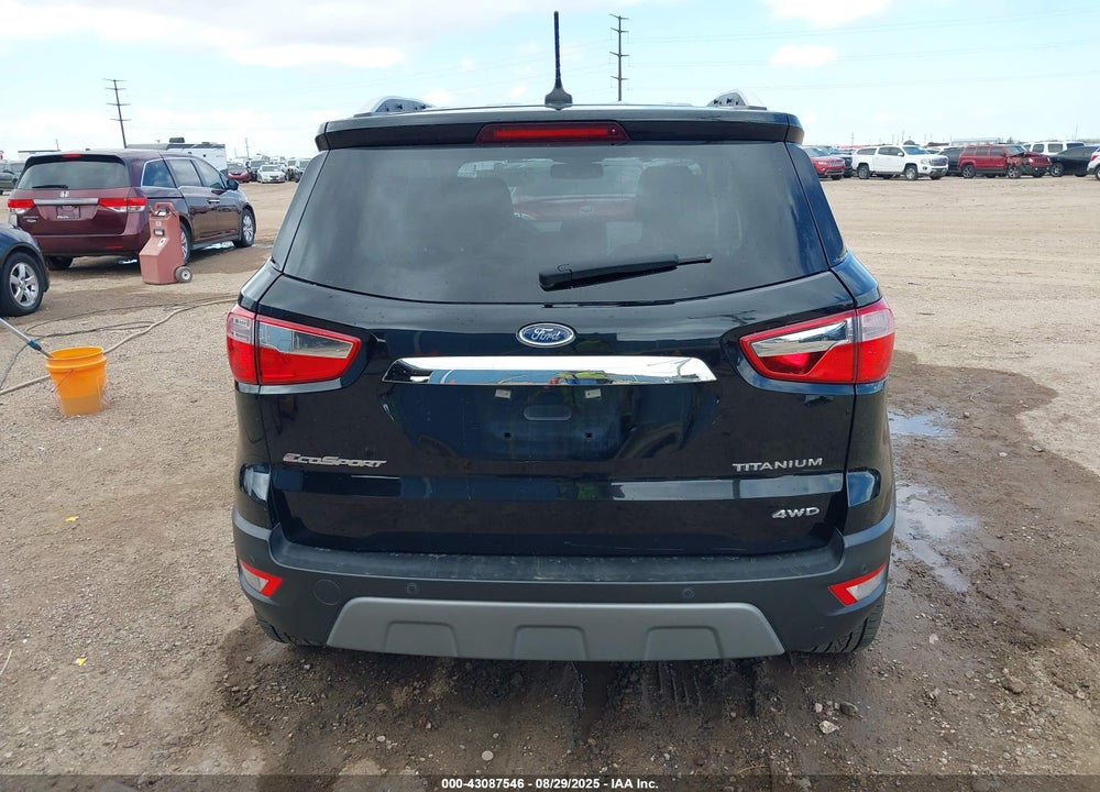 2019 FORD ECOSPORT TITANIUM VIN: MAJ6S3KL3KC267931