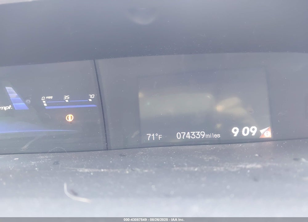 2013 HONDA CIVIC VIN: 19XFB2F51DE069716