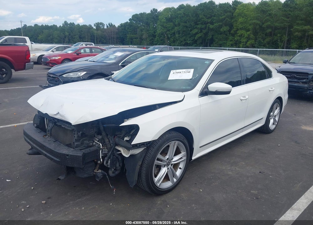 2014 VOLKSWAGEN PASSAT VIN: 1VWCT7A34EC105794