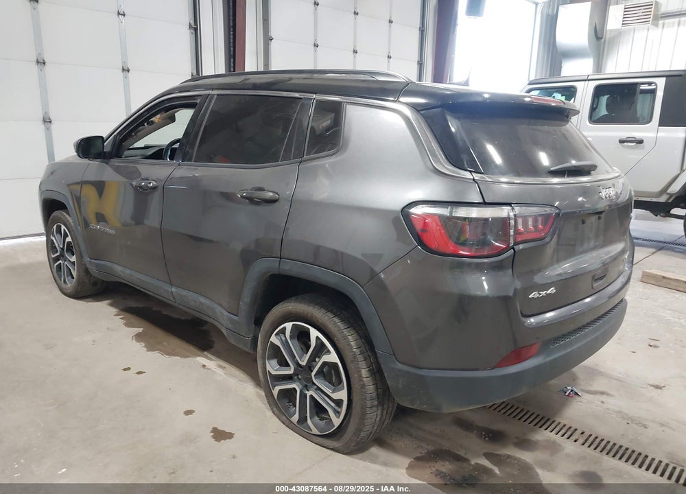 2022 JEEP COMPASS LIMITED 4X4 VIN: 3C4NJDCB7NT190249