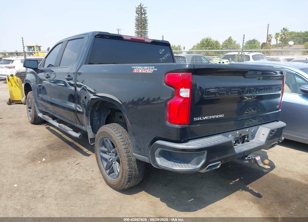 2020 CHEVROLET SILVERADO 1500 4WD SHORT BED LT TRAIL BOSS VIN: 1GCPYFED8LZ341345
