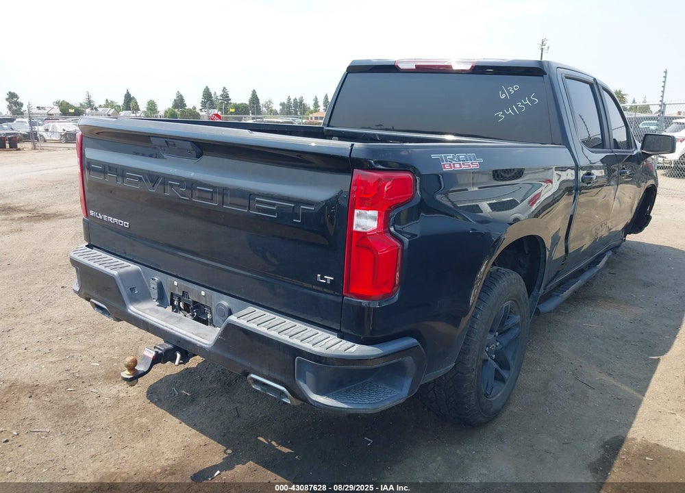 2020 CHEVROLET SILVERADO 1500 4WD SHORT BED LT TRAIL BOSS VIN: 1GCPYFED8LZ341345