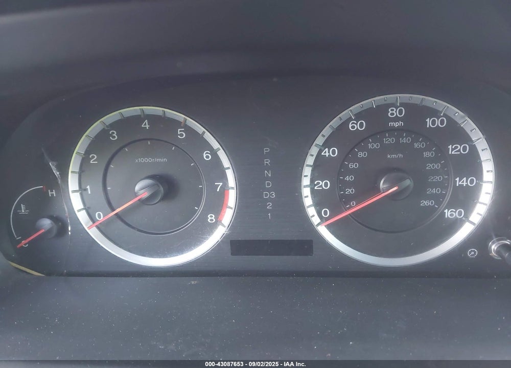 2009 HONDA ACCORD VIN: 1HGCP26839A052572