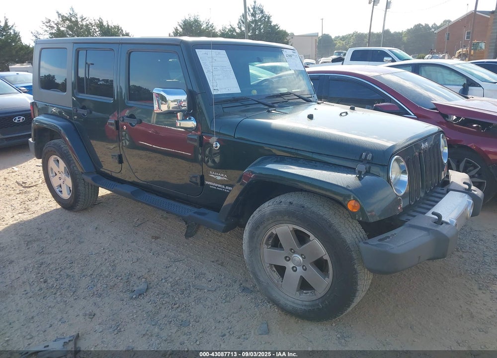 2010 JEEP WRANGLER UNLIMITED SAHARA VIN: 1J4BA5H12AL221027