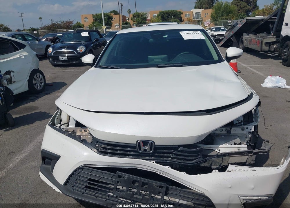 2022 HONDA CIVIC LX VIN: 2HGFE2F23NH516986