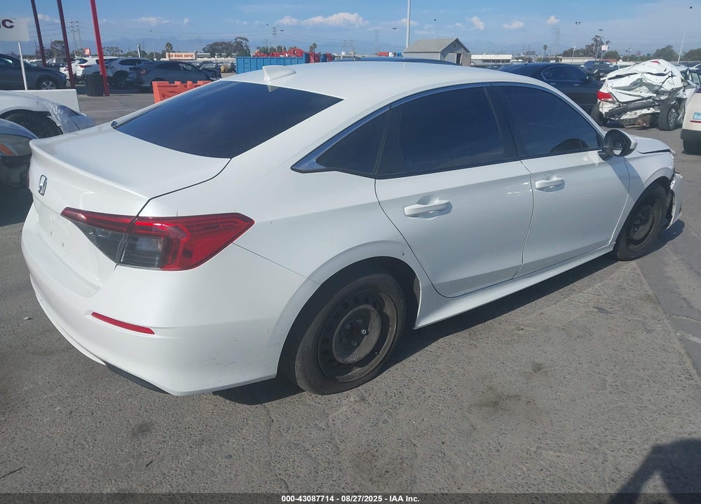 2022 HONDA CIVIC LX VIN: 2HGFE2F23NH516986