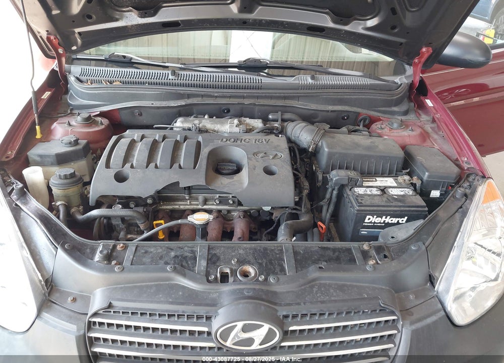2009 HYUNDAI ACCENT GLS VIN: KMHCN46C49U373017