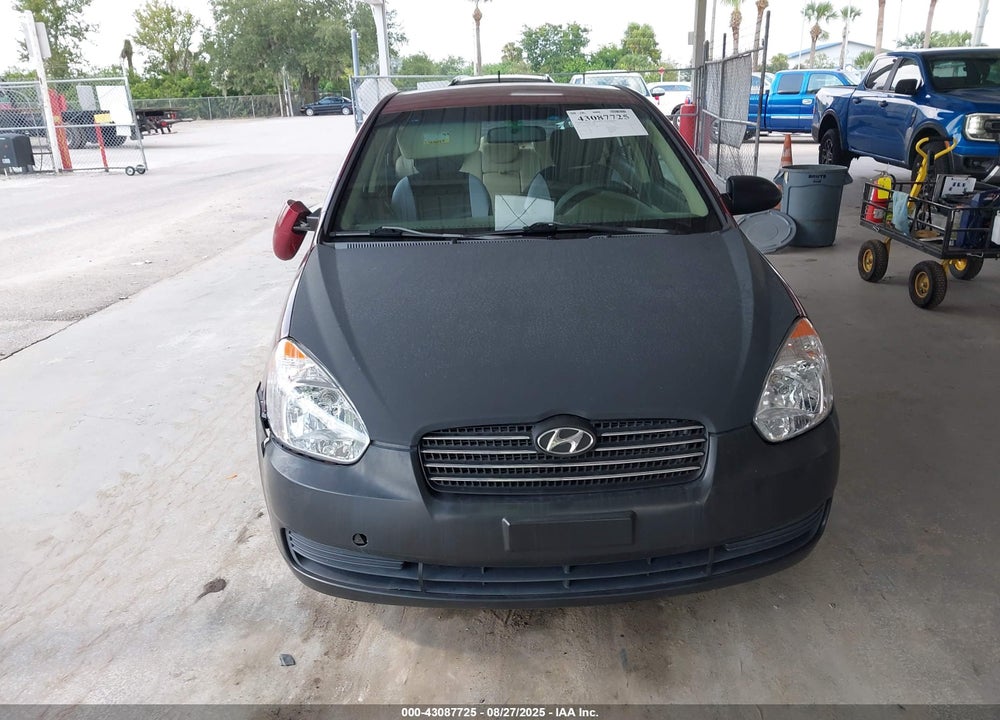 2009 HYUNDAI ACCENT GLS VIN: KMHCN46C49U373017