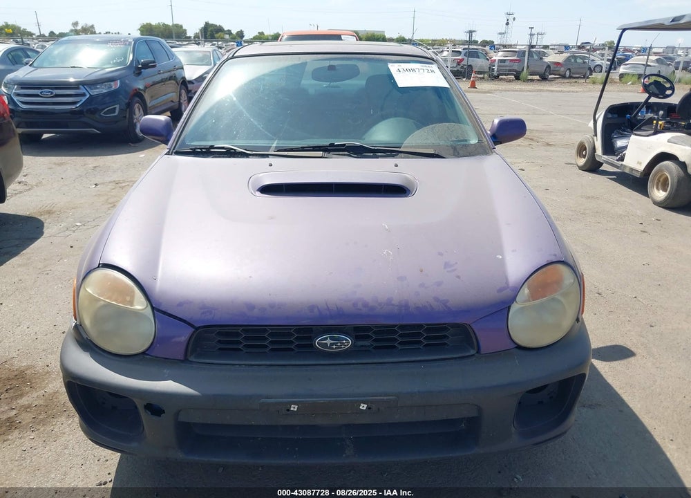 2003 SUBARU IMPREZA WRX VIN: JF1GD29633H513521