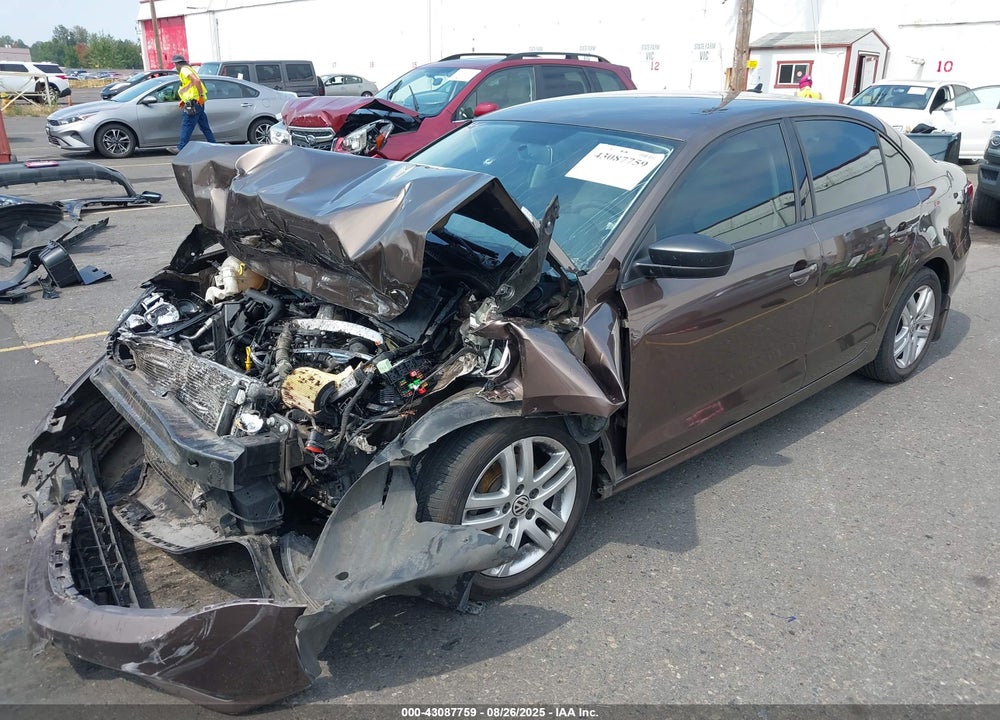2015 VOLKSWAGEN JETTA VIN: 3VW2K7AJ3FM232646