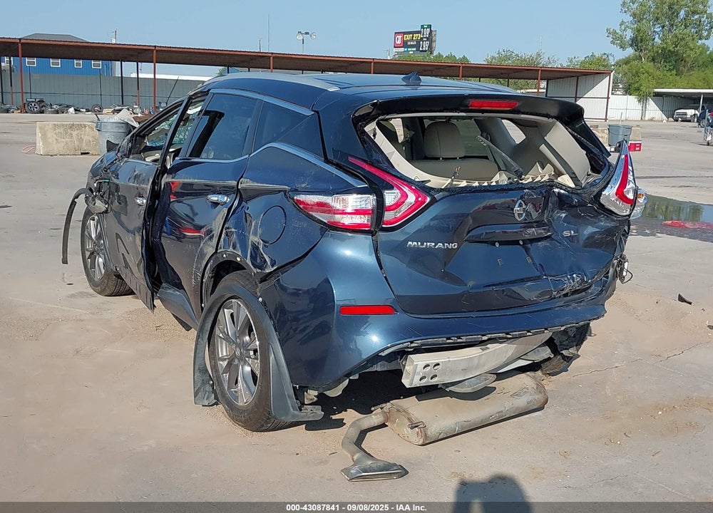 2015 NISSAN MURANO VIN: 5N1AZ2MG8FN229174