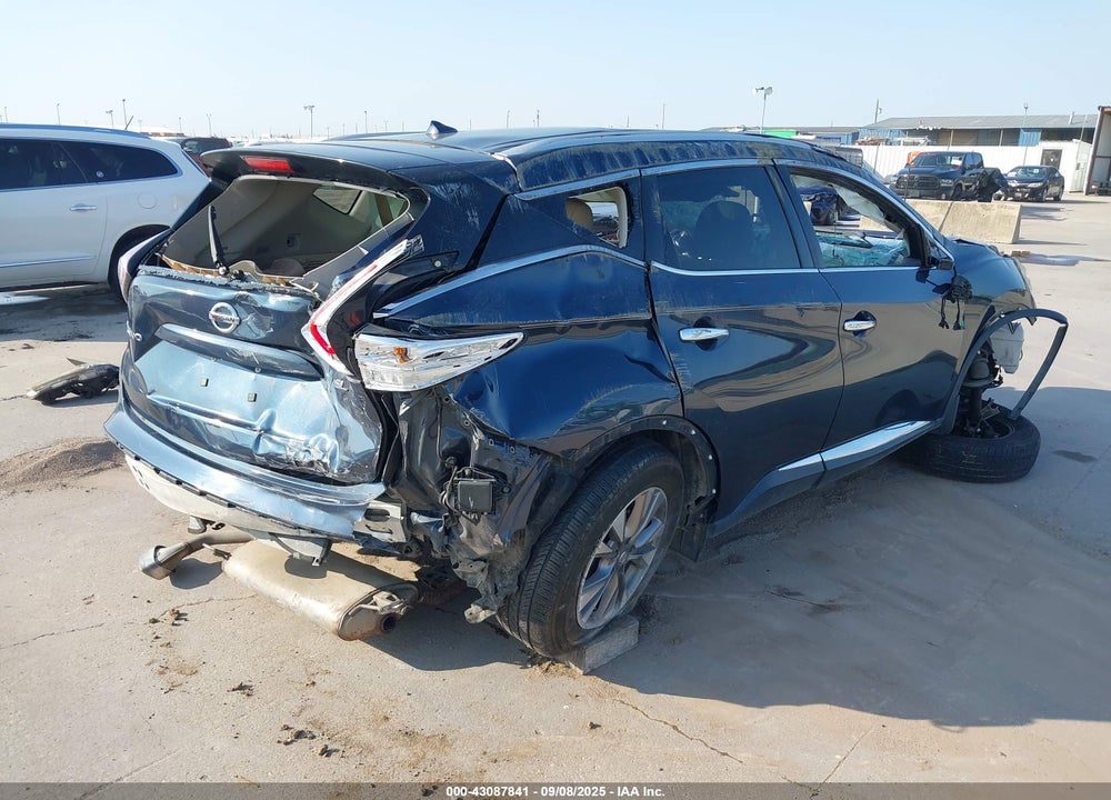 2015 NISSAN MURANO VIN: 5N1AZ2MG8FN229174