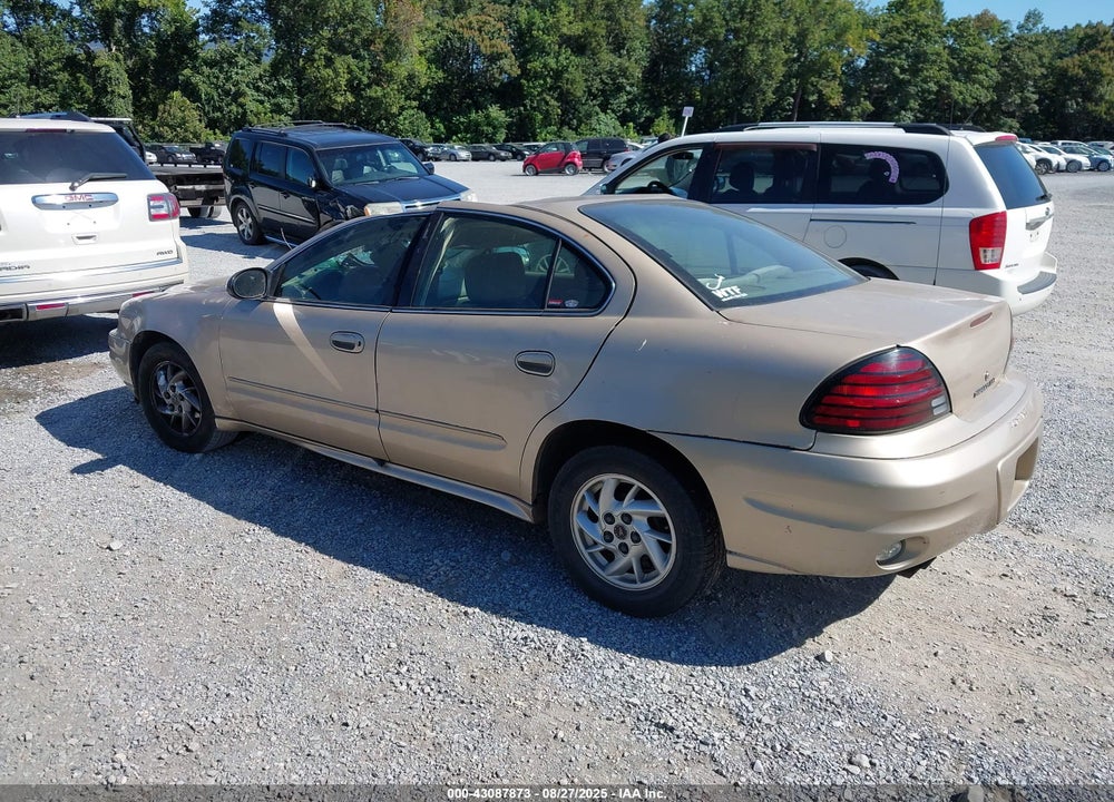 2003 PONTIAC GRAND AM SE1 VIN: 1G2NF52F03C251675