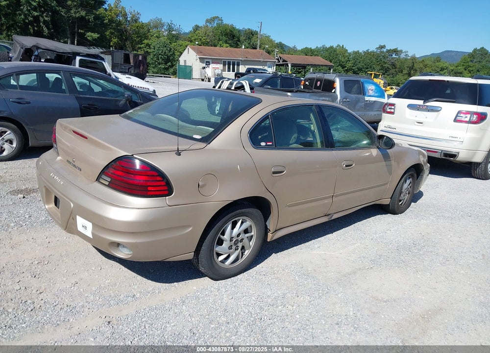 2003 PONTIAC GRAND AM SE1 VIN: 1G2NF52F03C251675