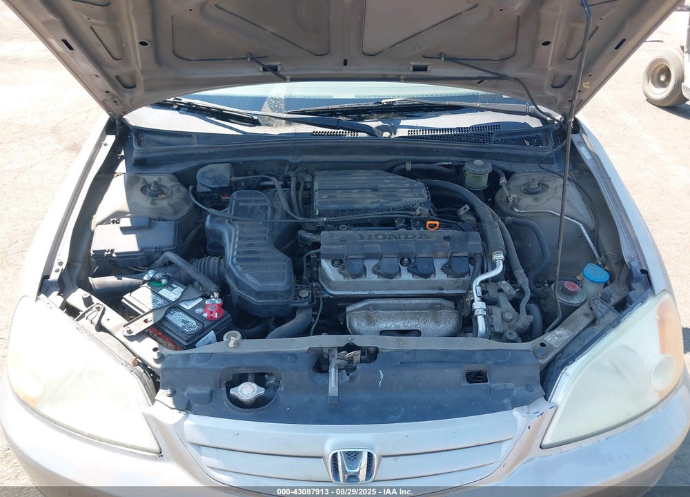 2002 HONDA CIVIC LX VIN: 2HGES16502H555572