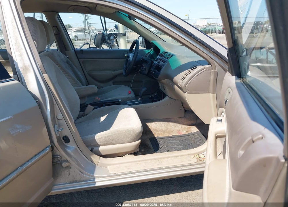 2002 HONDA CIVIC LX VIN: 2HGES16502H555572