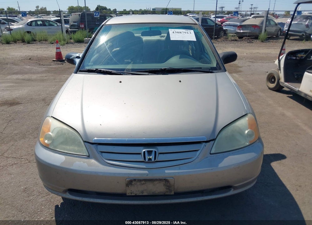 2002 HONDA CIVIC LX VIN: 2HGES16502H555572