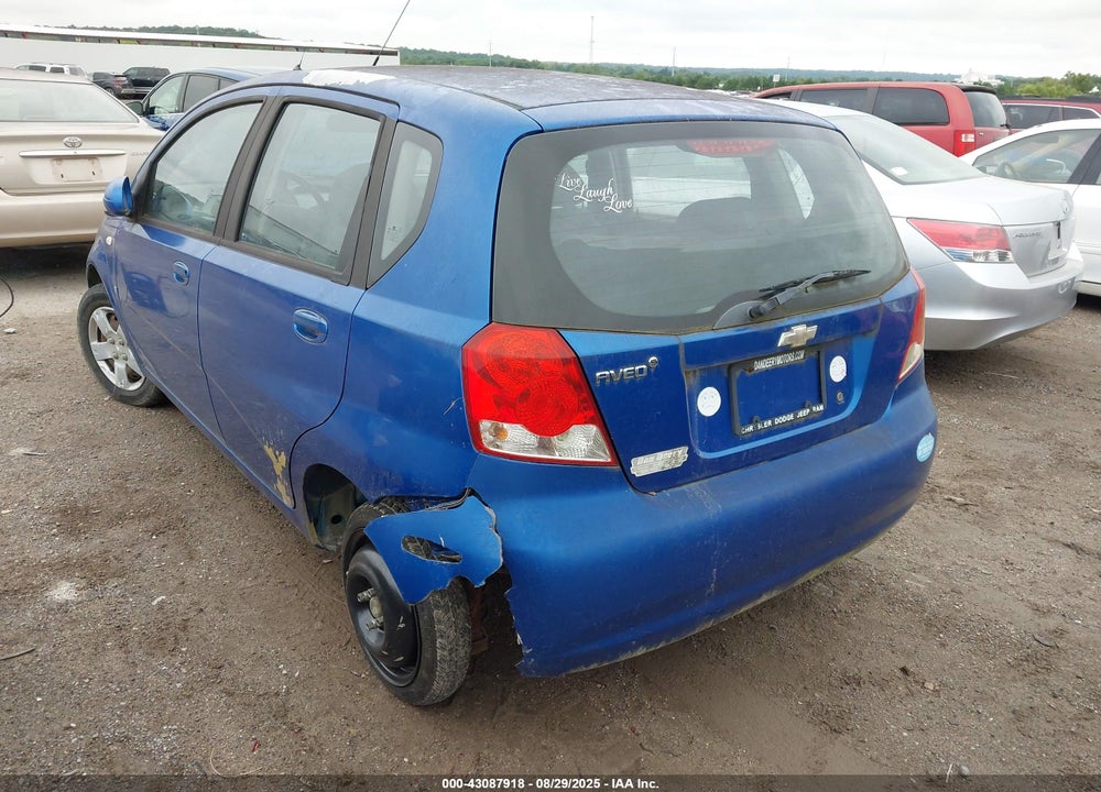 2008 CHEVROLET AVEO5 VIN: KL1TD66668B151402