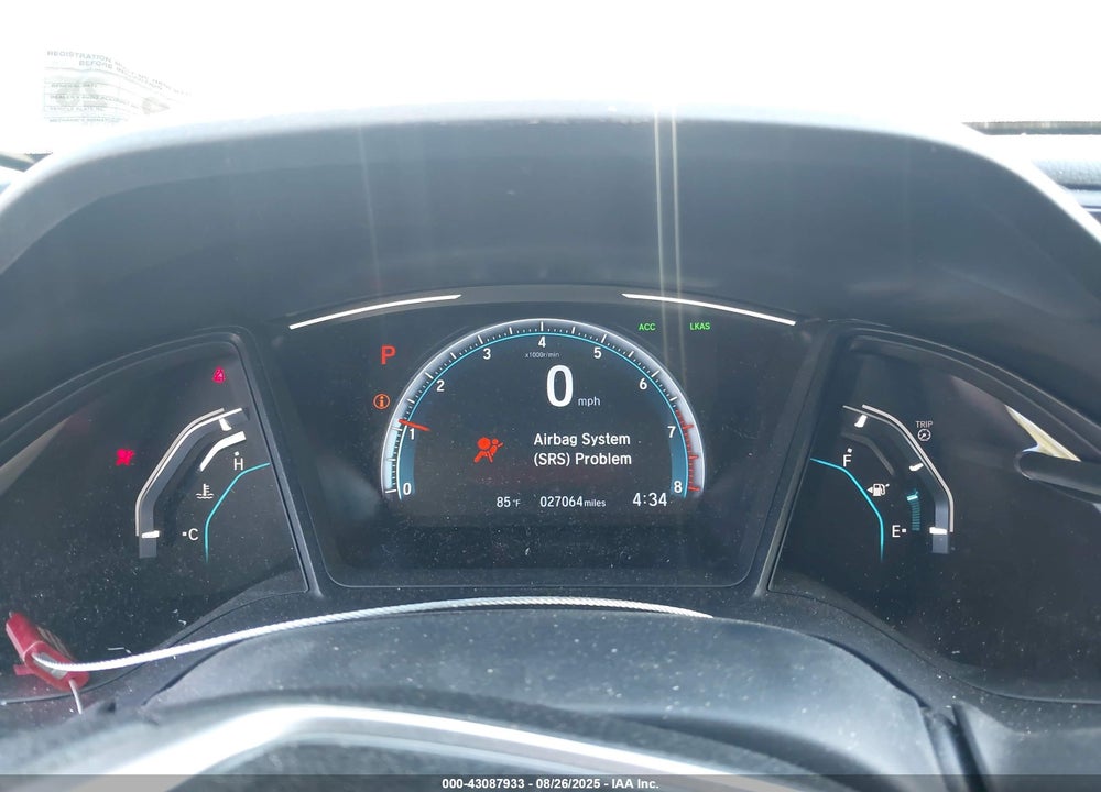 2020 HONDA CIVIC LX VIN: 2HGFC2F64LH560565